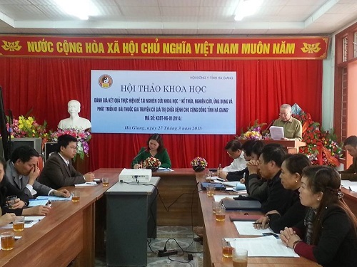 Hội thảo khoa học Hội Đông Y Tỉnh Hà Giang