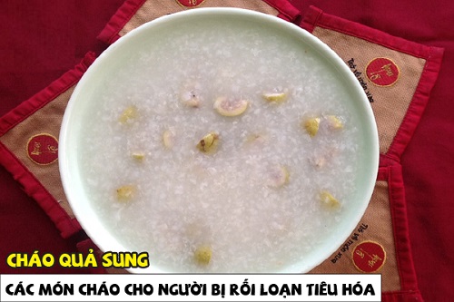 Cháo cho người bị rối loạn tiêu hóa